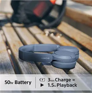 Sony WH-CH520 Bluetooth Wireless On-Ear Headphones With Mic/Remote