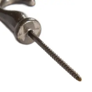 Hammer & Tongs - Screw Hook - W20mm x H35mm - Raw