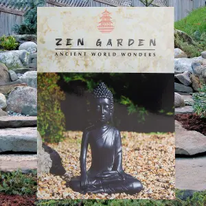 Zen Garden Meditating Buddha 12 Inch Ornament