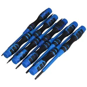 9pc Star Torx Precision Screwdriver Sets Magnetic Spinning Tips T4 - T20