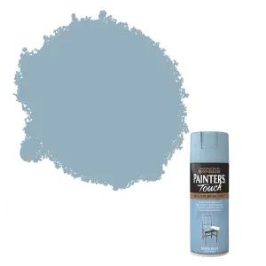 Rust-Oleum Painter's Touch Slate blue Satinwood Multi-surface Decorative spray paint, 400ml