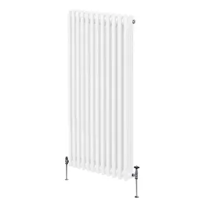 Traditional 3 Column Radiator - 1500 x 562 mm - White