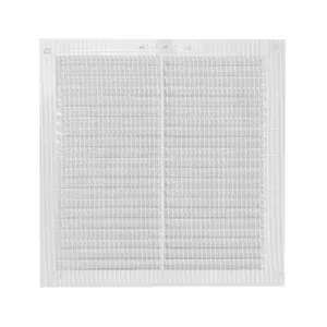 SQUARE air vent with no screws visible  and fly screen,flat back (235mm high x 235mm wide)