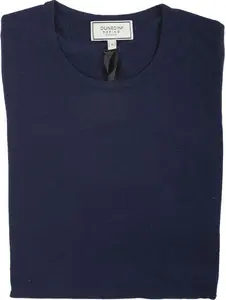 100% Merino Ladies Crew Neck Sweater Navy XS Jumper