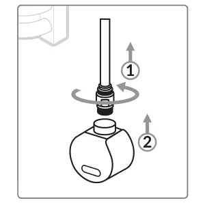 Terma Veo Wi-Fi Champagne Digital Heating element controller