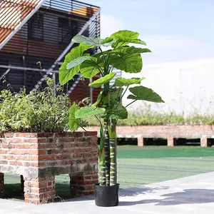 Artificial Plant House Plant Indoor Plant Fake Tropical Tree in Black Pot 160 cm