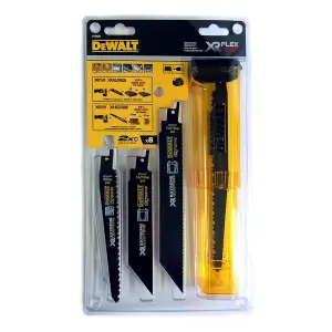 DeWalt DT99551 Flexvolt Xtreme Runtime 8 Piece Reciprocating Sabre Saw Blade Set