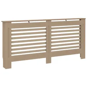 Berkfield Radiator Cover 172x19x81 cm MDF