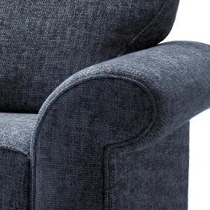 Ingrid 2 Seater Sofa in Dark Blue