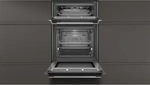 NEFF N50 U2ACM7HH0B Electric Double Pyrolytic Smart Oven - Stainless Steel