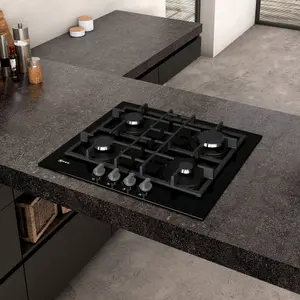 NEFF N50 T26CB49S0 59cm Gas Hob - Black