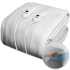 Dreamcatcher King Size Electric Under Blanket Heated Bed Control 3 Heat Settings 203 x 182cm