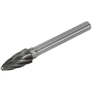 10mm Tungsten Carbide Rotary Burr Bit - Coarse Oval Engraving Tool for Precision Cutting