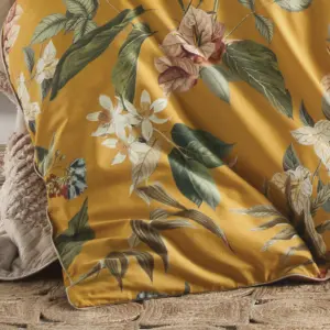 Linen House Anastacia Botanical 100% Cotton Duvet Cover Set