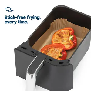 100 DISPOSABLE AIR FRYER LINERS - RECTANGULAR