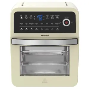 EMtronics 12L Air Fryer Oven Combi Digital with Timer - Cream