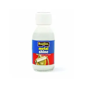 Rustins Metal Shine Cleans and Shines Most Metals 125ML