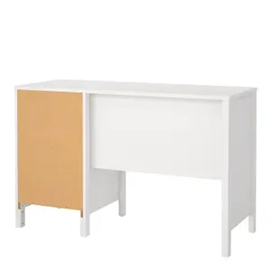 Madrid Desk with 3 drawers White