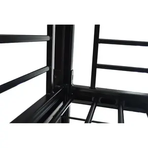 Akerley Brook Single (3') Standard Bunk Bed Black