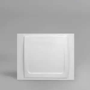 Nes Home Bathroom Gloss White 750 x 550mm Acrylic End Bath Panel Cut to Size