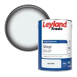 Leyland Trade Vinyl Matt Walls & Ceilings Emulsion Paint (0903-R40B) 5L