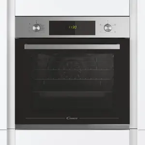 Candy New Timeless FCT405X / 33702928 Built-in Single Fan Oven - Stainless steel effect