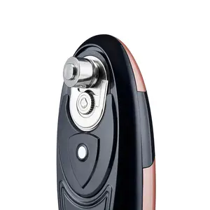 Cooks Professional Electric Can Opener Automatic Cordless Tin for Arthritic Copper Black