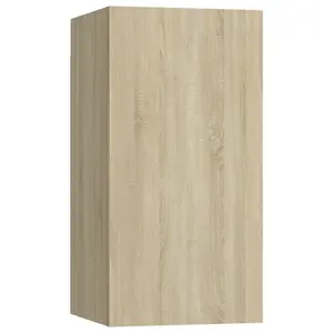 Berkfield TV Cabinets 7 pcs Sonoma Oak 30.5x30x60 cm Engineered Wood