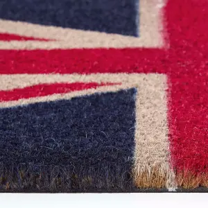 Homescapes Coir Doormat Union Jack Flag, 40 x 60 cm