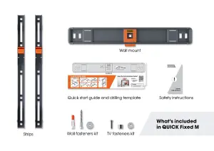 TVM 1405 Fixed TV Wall Mount Medium