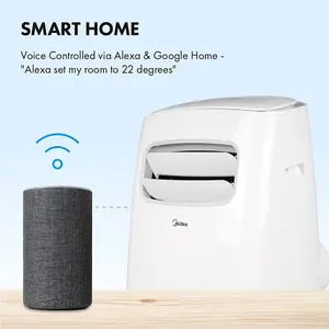 Smart Portable Air Conditioning Unit 3.5KW 12000BTU Works with Alexa by Comfee