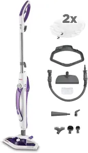 Polti SV440 Double Steam Mop 15in1 with Handheld Tool