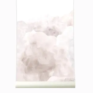 Roomblush Dreamy Heaven Eco 4 Lane Repeatable Wallpaper Mural 200 x 285cm, Beige Blush