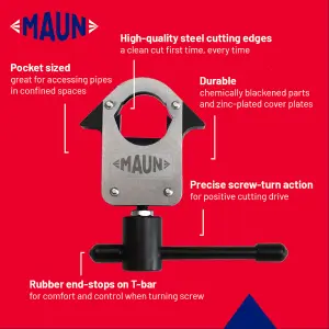 Maun Olive Cutter Screw Type Tool 15 mm