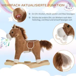 Messina Rocking Horse Brown