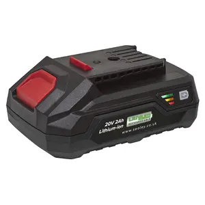 Sealey Power Tool Battery 20V 2Ah SV20 Series Lithium-ion CP20VBP2