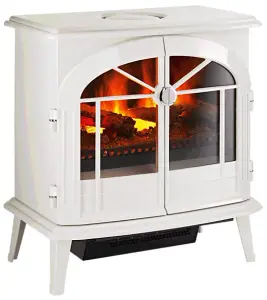 Dimplex Meribel MRB20 Opti-Myst Electric Stove - REALISTIC FLAME AND LOG BED EFFECT - REMOTE - 3 YEAR WARRANTY