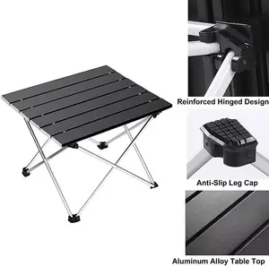 Lightweight Portable Camping Table Outdoor Folding Compact Picnic Hiking BBQ - Medium