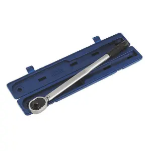 Sealey Micrometer Torque Wrench 3/4"Sq Drive Calibrated AK628