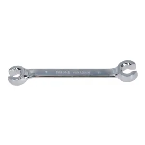 9mm + 11mm Metric Combination Flare Nut Brake Gas Fuel Pipe Spanner Wrench