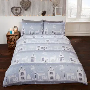 Reindeer Road Duvet Set With Pillowcase