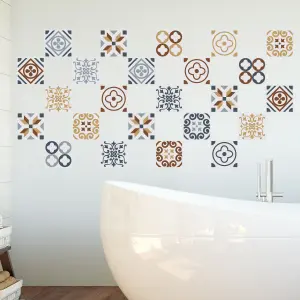 Walplus Azulejo Tile Stickers PVC