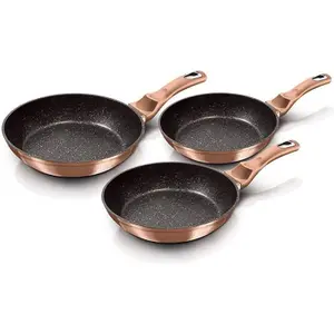 Berlinger Haus 3-piece Frypan Set ROSE GOLD