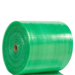 1 Roll x 750mm Green Biodegradable Recyclable Polythene 100 Meter Bubble Wrap Roll