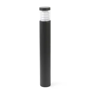 Luminosa Plim Outdoor LED 3 Dark Grey Bollard 10W 3000K IP65