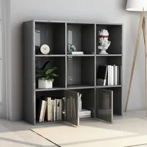 Arundhati Bookcase Artisan Oak / 98cm H x 98cm W x 30cm D