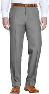 Chums Elasticated Waist Formal Trouser - Grey