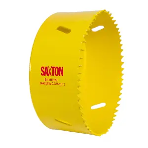 Saxton HSS Hole Saw M42 Bi-Metal 8% Cobalt Heavy Duty (14mm - 230mm) - 100mm (3.15/16")