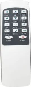 Prem-I-Air 8000 BTU Cooling Output Mobile Portable Air Conditioner with Timer & Remote Control for Homes & Offices