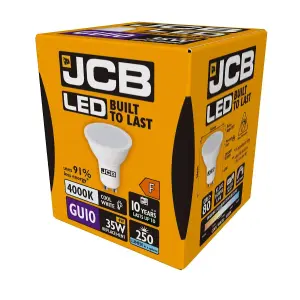 JCB 3w GU10 4000k LED Bulb - Cool White